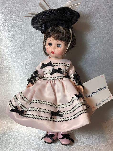 Party Dress Wendy 38110 Madame Alexander Doll Vintage Etsy