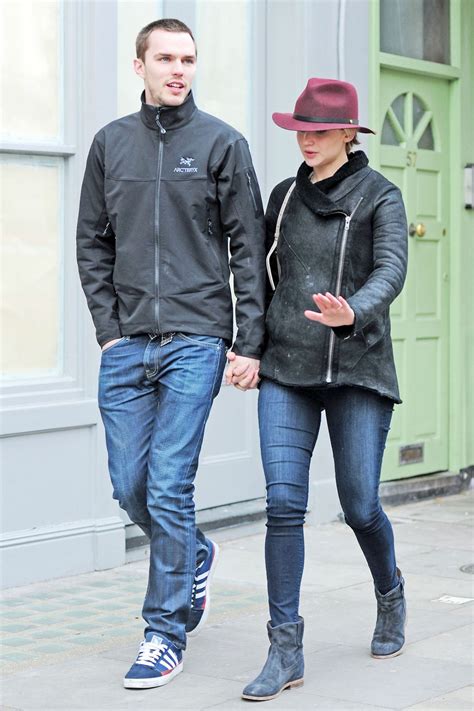 Jennifer Lawrence And Nicholas Hoult Out And About In London Hawtcelebs