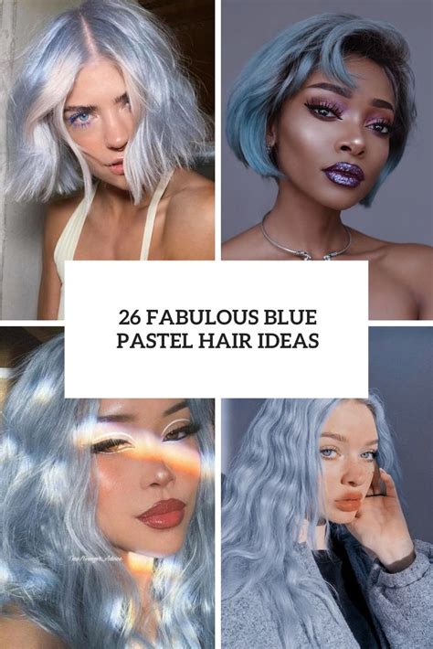 Pastel Blue Hair Dye