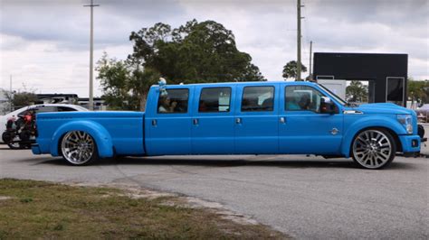 Crazy 8 Door Ford F 450 Brings A Whole New Meaning To Custom