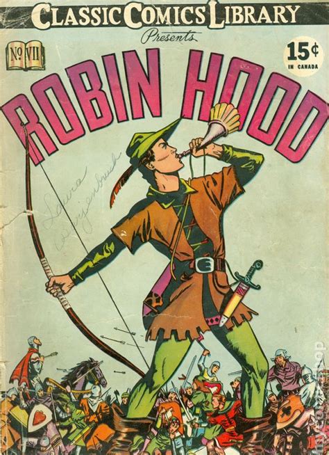 Classics Illustrated Robin Hood Comic Books