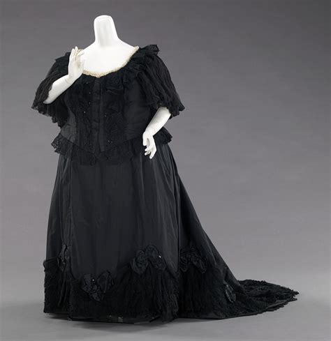 Mourning Dress British The Metropolitan Museum Of Art