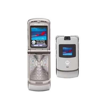 Refurbished Motorola V3 Silver Unlocked Back Market