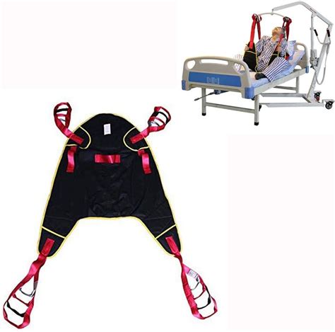 Patient Lifter Full Body Sling Divided Leg Sling For Hoyer Lift