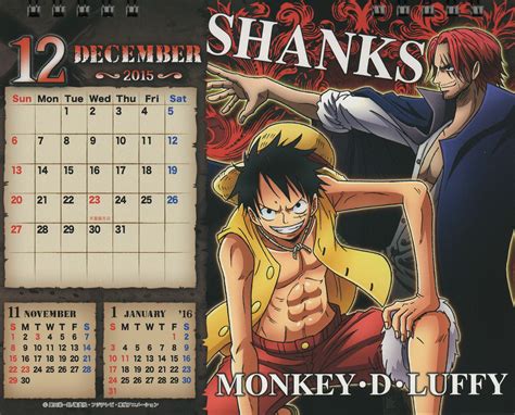 One Piece Calendar