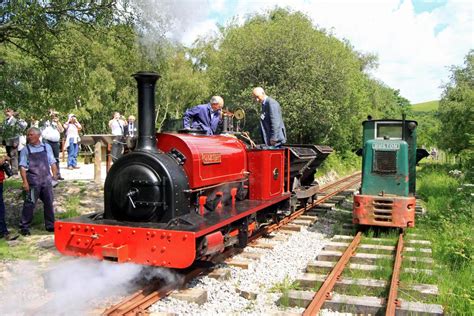 Drive Victorian Narrow Gauge Steam Locomotive During The Saturday