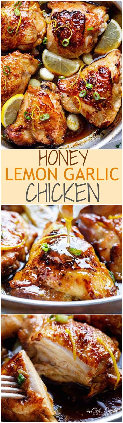 Honey Lemon Chicken Thighs Baked
