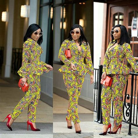 30 Hot Dazzling Ankara Pant Suits Styles For Fashionistas