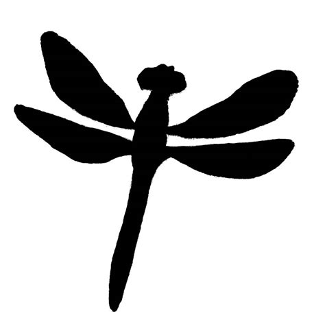 Dragonfly Clipart Black And White Clipart Panda Free