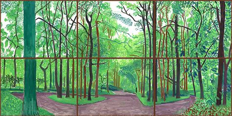 Woldgate Woods Iii David Hockney Artwork On Useum