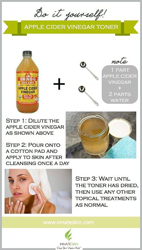 Apple Cider Vinegar Toner For Acne Innate Skin