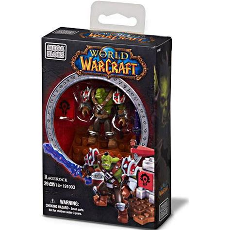 Mega Bloks World Of Warcraft Faction Packs Ragerock Set