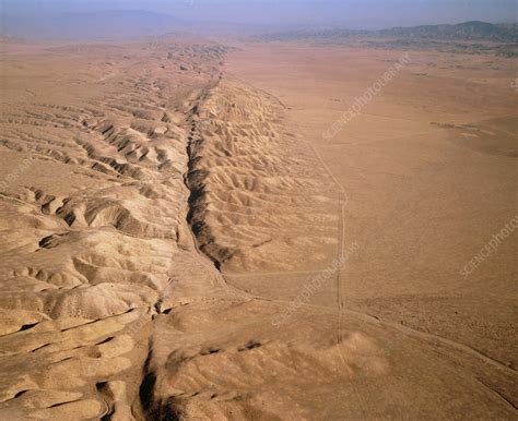 Aerial Photo Of San Andreas Fault Stock Image E3650022 Science