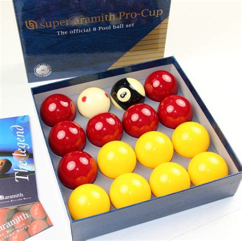 Super Aramith Pro Cups 2″ Pool Balls 1 78″ Cue Ball Ultimate Pool Shop