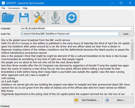 Speech recognition software translates these wav files into text to increase efficiency. Speech to Text Converter for PC | Automatic speech ...