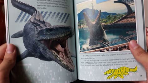 Dino Book Reviews Jurassic World Fallen Kingdom Survival Guide Youtube