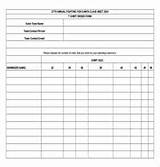 Photos of Food Order Form Excel Template