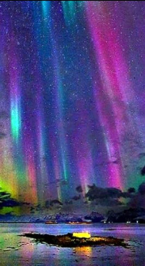 Beautiful Aurora Borealis California One And Only