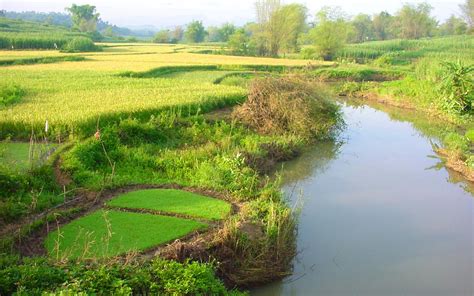 Small Chinese Village Laptop Wallpaper