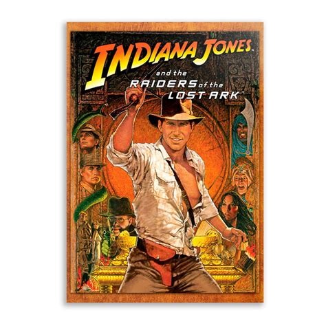 Quadro Indiana Jones E Os Ca Adores Da Arca Perdida