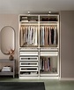 PAX - 系統衣櫃/衣櫥組合, 白色, 149.6x58x201.2 公分 | IKEA 線上購物