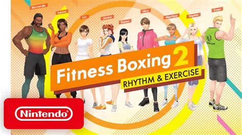Fitness Boxing 2 Rhythm And Exercise Meet The Trainers Nintendo Switch Youtube