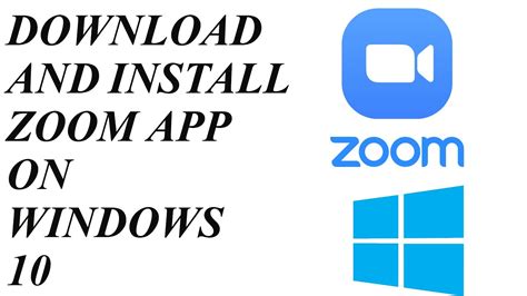 Zoom rooms is deployed on a preconfigured dell optiplex running windows 10 iot enterprise ltsb 2016 (1607) on selected zoom rooms kits such as the zoom room huddle kit on amazon (and more to come). How to Download and Install Zoom App on Windows 10 - YouTube