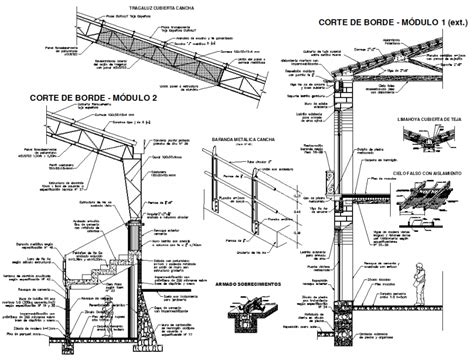 Steel Structure Of Wall Detail Drawing In Dwg Autocad File Cadbull