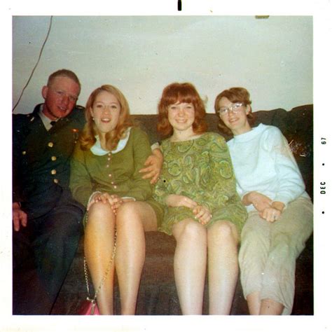 Vintage Pictures Of 1960s Candid Polaroid Snaps Of Happy Women In The