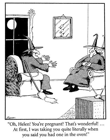 Halloween Humor Funny Cartoons Far Side Cartoons The Far Side