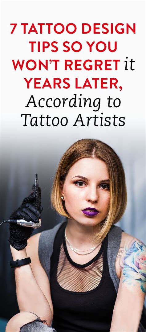 7 Tattoo Design Tips So You Wont Regret It Years Later According To