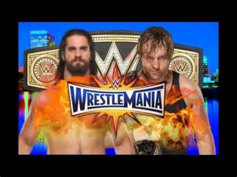 Find deals on products in sports fan shop on amazon. WRESTLEMANIA 33 MATCH CARD PREDICTIONS - YouTube