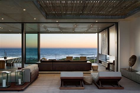 Captivating Ocean Views And An Open Interior Shape Posh Cape Town Residence
