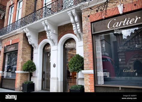 Cartier Store On Sloane Street In London Uk Stock Photo Alamy