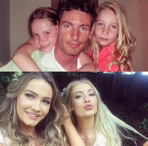 dean gaffney shares epic throwback snap of gorgeous twin daughters extra ie