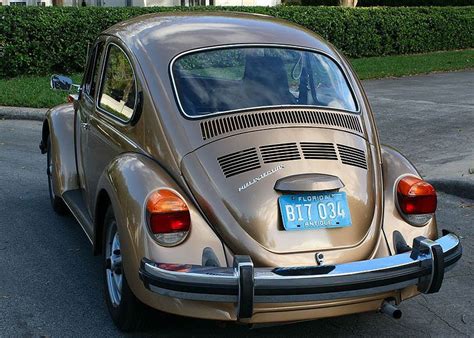 1976 Vw Beetle 19200 Original Miles Original Factory Topaz Metallic