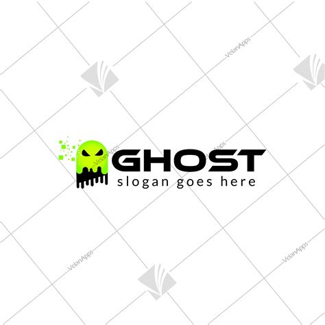 Ghost Themed Brand Logo Design