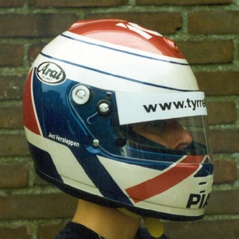 Verstappen has long been close with the. CAPACETES F1: Capacetes/Helmet RETRO: Jos VERSTAPPEN