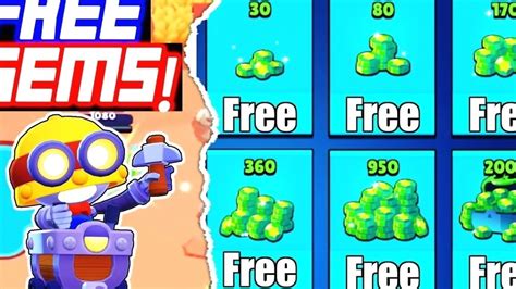 How To Get Free Gems In Brawl Stars 60 Giveaway Youtube In 2021