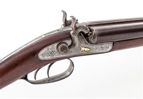 Antique Belgian Sxs Perc Shotgun