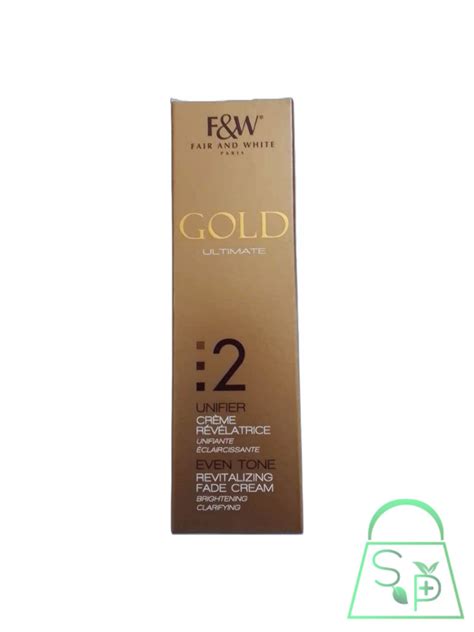 Fandw Fair And White Paris Gold Ultimate Number 2 Even Tone Revitalizing
