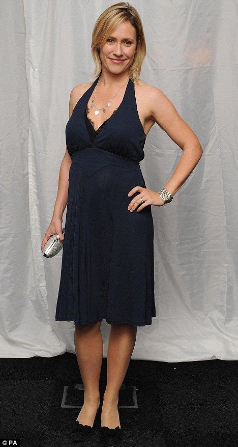 Thats Better Sophie Raworth Steps Out In A Sleek Navy Dress After Her Nightie News Faux Pas