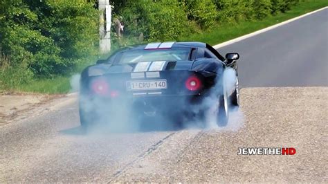 Epic Ford Gt Burnout Revs And More Loud Sounds Youtube