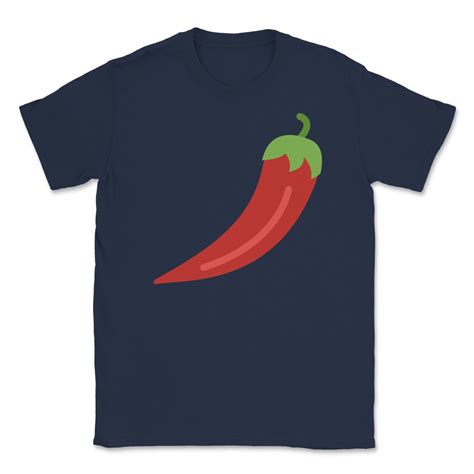 Chili Classic Crewneck T Shirt Unisex Short Sleeve Shirt Etsy