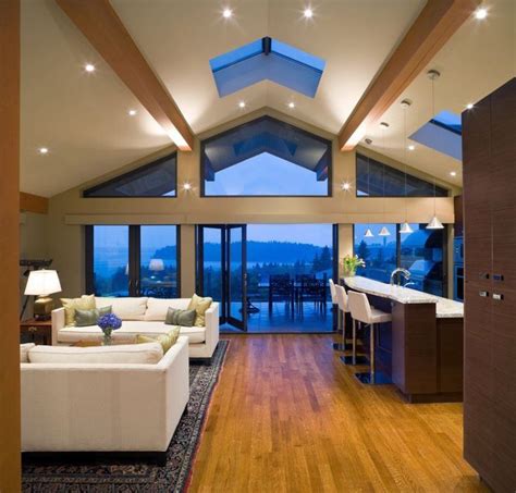 16 Ways To Add Decor To Your Vaulted Ceilings Vaulted Ceiling Living