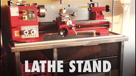 Metal Lathe Stand Machine Table Youtube
