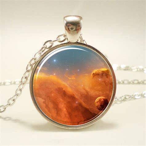 Items Similar To Galaxy Necklace Nebula Jewelry Stars And Universe