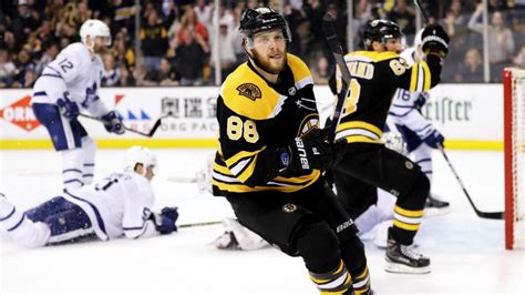 Watch David Pastrnak Nets Hat Trick And 100th Career Goal In Bruins