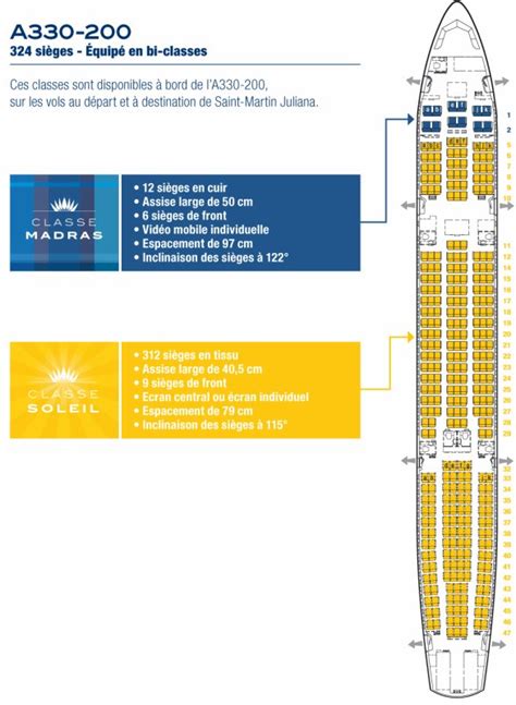 Plan De Cabine A350 900 Air Caraibes Communauté Mcms™ Sep 2023