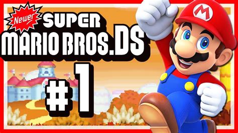 Newer Super Mario Bros Ds 01 🍁 New Newer Newest Nsmb Game Youtube
